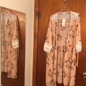 Plus size kimono/ cover up